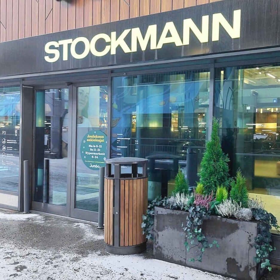 Papperskorg Plaza Wood