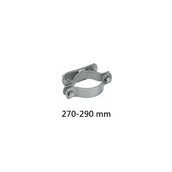 Stolpfästen för papperkorg, 270-290 mm, rostfritt stål