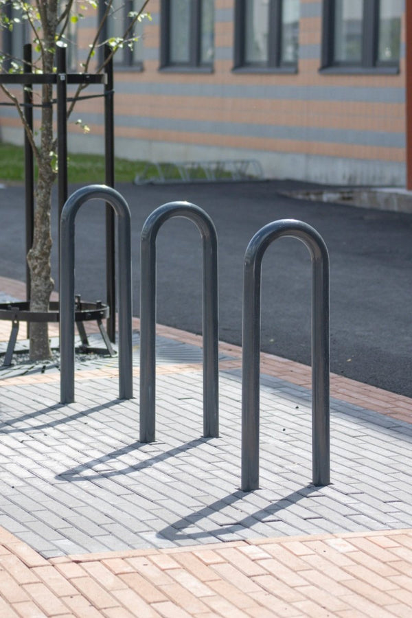 Cykelställ för ramlåsning U2, znm, L300xH900, för betonggjutning