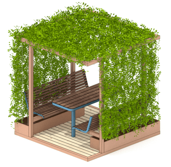 Vindskydd mmcité Cuby CUB123