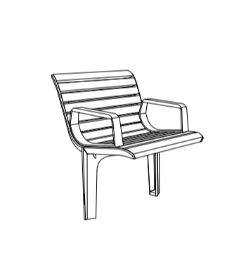 Parkstol mmcité Emau Solo EMS157t