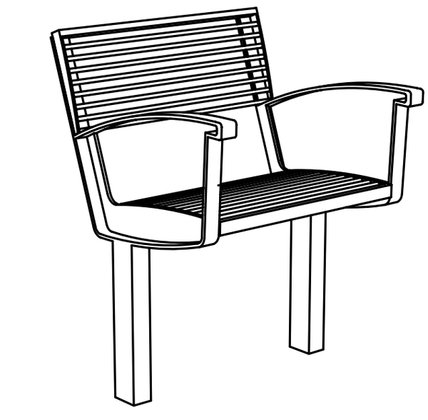 Stol mmcité Intervera LVR457