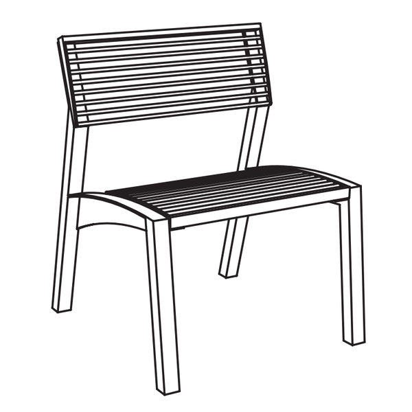 Stol mmcité Vera LV252