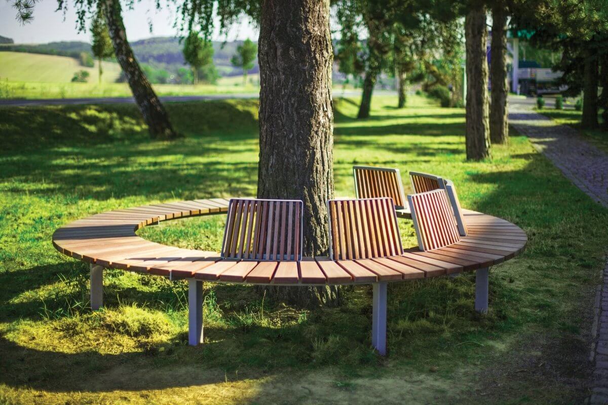 Parkbänk mmcité Vera Solo LVS630-et